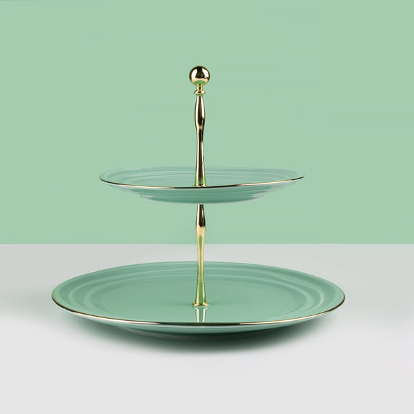 Teal - Cake Serving Sets From Harmony