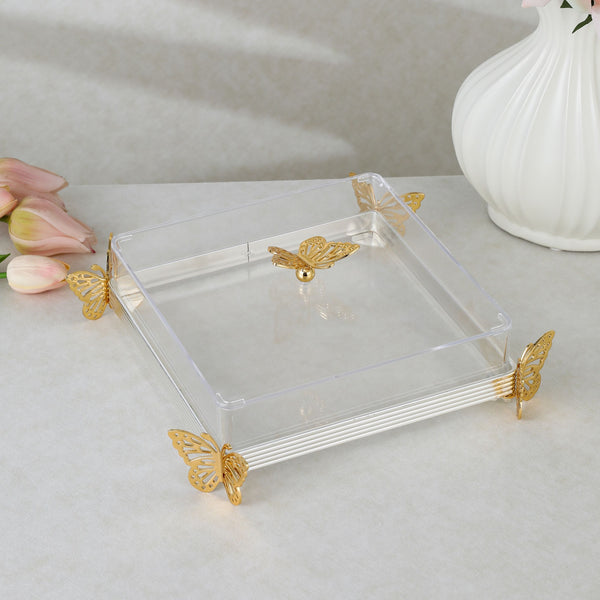 luxuty acrylic box -Gold