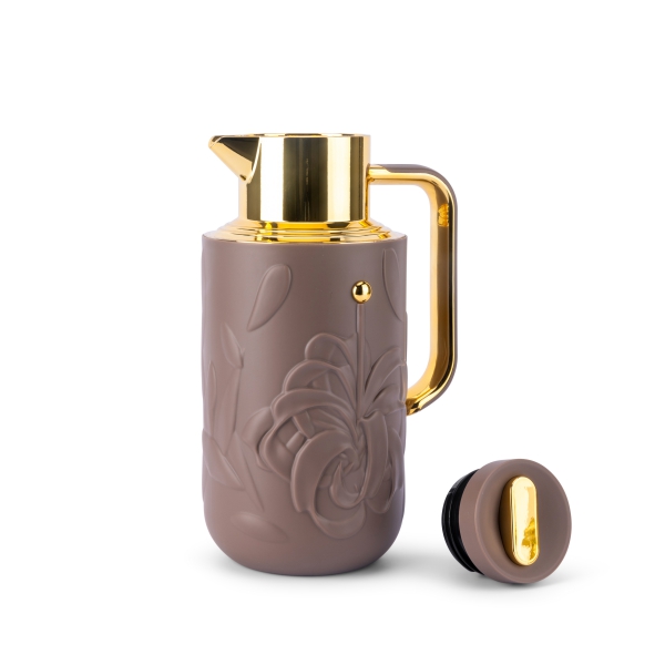 Vacuum Flask For Tea And Coffee From Queen - Brown
